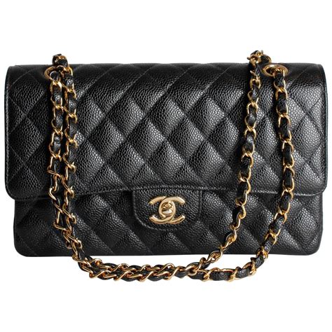 chanel classic flap bag caviar medium uk|PRE.